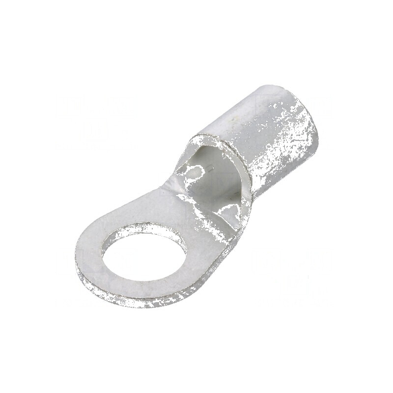 Vârf inelar M6 6-10mm² crimpat pe cablu neizolat cositorit | Electronic-mag.ro | Componente Electronice