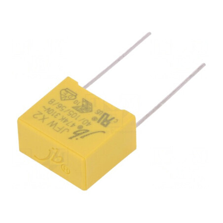 Condensator polipropilenă X2 470nF THT antiperturbaţii | Electronic-mag.ro | Componente Electronice