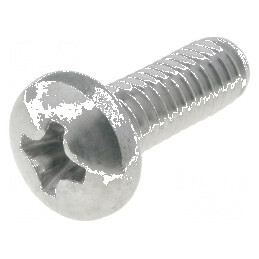Şurub UNC 8-32 x 12,7 mm cu cap rotund Phillips PH2 | Electronic-mag.ro | Componente Electronice