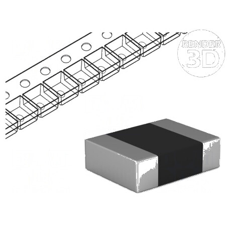Inductor SMD 1206 1uH 1200mA 0,15Ω 60MHz ±20% LQM | Electronic-mag.ro | Componente Electronice