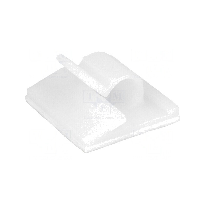 Baze autoadezive pentru coliere 6mm din poliamidă | Electronic-mag.ro | Componente Electronice