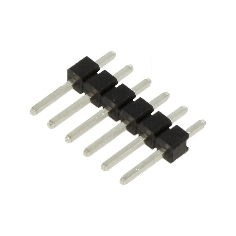 Conector şir pini tată 2,54mm 6 PIN THT drept | Electronic-mag.ro | Componente Electronice Conector şir pini tată 2,54mm 6 PIN THT drept | Electronic-mag.ro | Componente Electronice