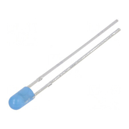 LED 3mm Albastru 30° Convex 2 Termeni | Electronic-mag.ro | Componente Electronice