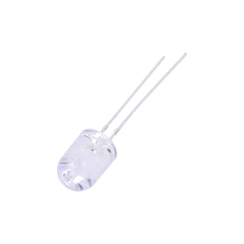 LED Albastru 8mm 4200-5800mcd 30° Convex | Electronic-mag.ro | Componente Electronice