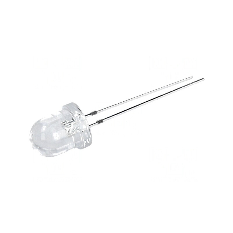 LED 8mm verde 18000-20000mcd 30° convex | Electronic-mag.ro | Componente Electronice