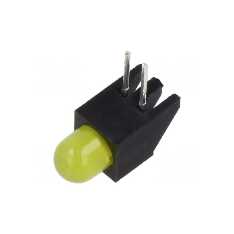LED 5mm galben difuz, 30mA, 1 diodă | Electronic-mag.ro | Componente Electronice