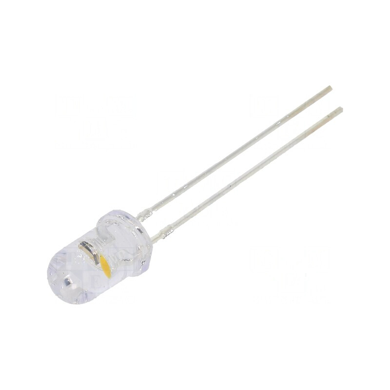 LED 10mm galben 10000-12000mcd 30° convex | Electronic-mag.ro | Componente Electronice