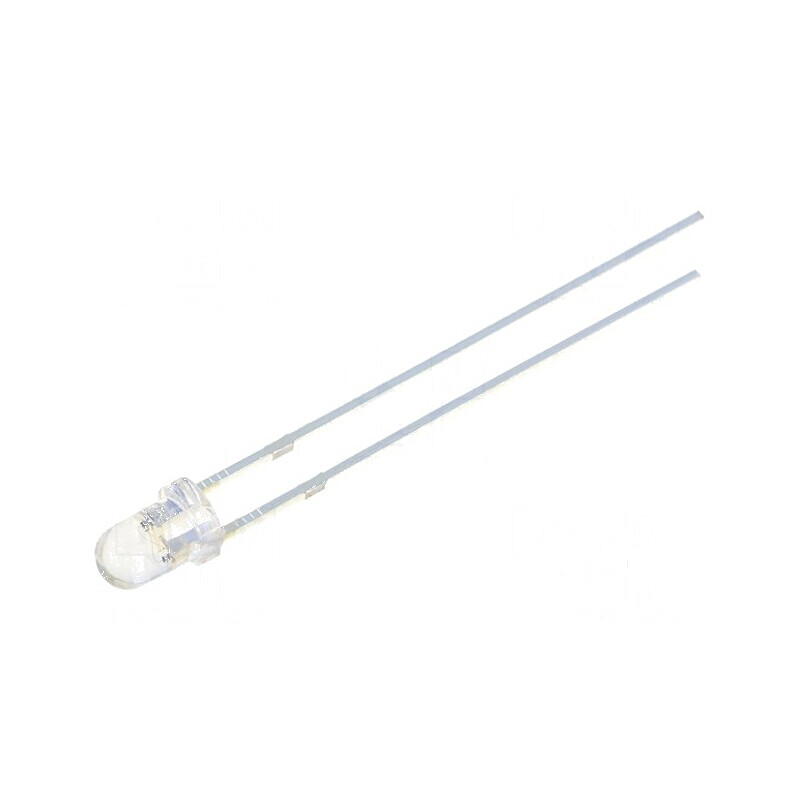 LED 3mm galben 1120-1560mcd 30° convex | Electronic-mag.ro | Componente Electronice