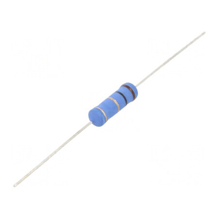 Rezistor metal oxid 1Ω 3W ±5% Ø5,5x16mm -55÷155°C | Electronic-mag.ro | Componente Electronice