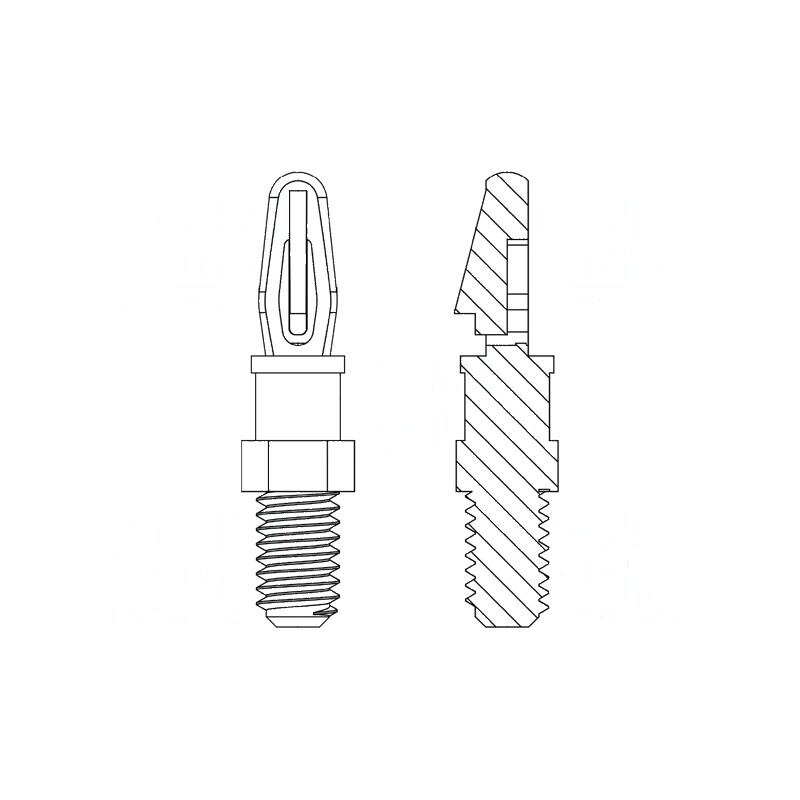 Distanţier PCB poliamidă 66 3,2mm 3,18mm | Electronic-mag.ro | Componente Electronice