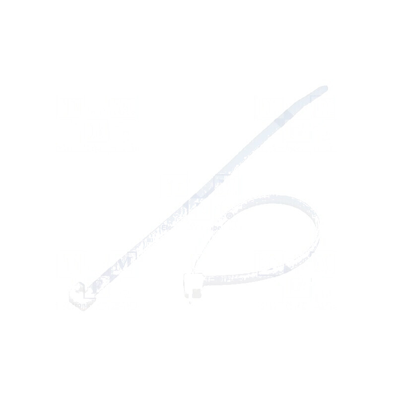 Colier de strângere poliamidă 150mm 4,6mm 225N naturală | Electronic-mag.ro | Componente Electronice