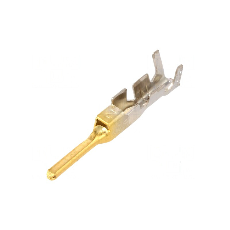 Pin tată cupru nichelat gold flash 0,3-0,75mm2 J2000 | Electronic-mag.ro | Componente Electronice
