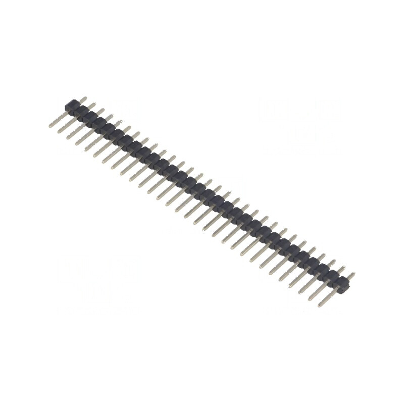 Conector şiruri pini tată 30 PIN 2,54mm THT | Electronic-mag.ro | Componente Electronice