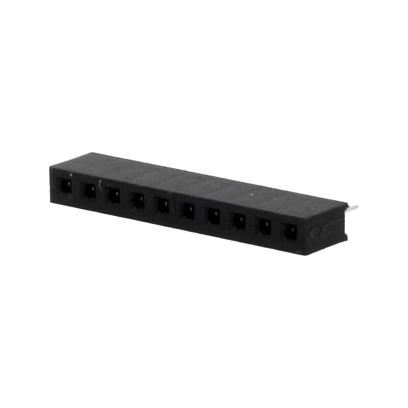Conector şiruri pini soclu mamă 10 PIN 2mm THT 1x10 | Electronic-mag.ro | Componente Electronice