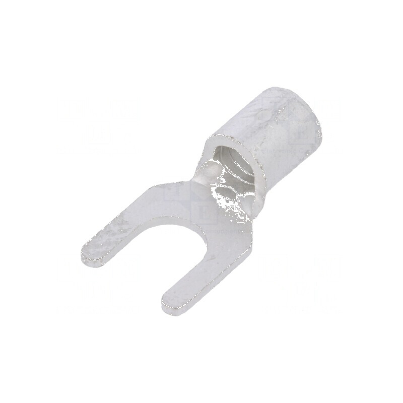 Furcă M5 neizolată 2,63-6,64mm2 crimpată pe cablu 5,2mm | Electronic-mag.ro | Componente Electronice