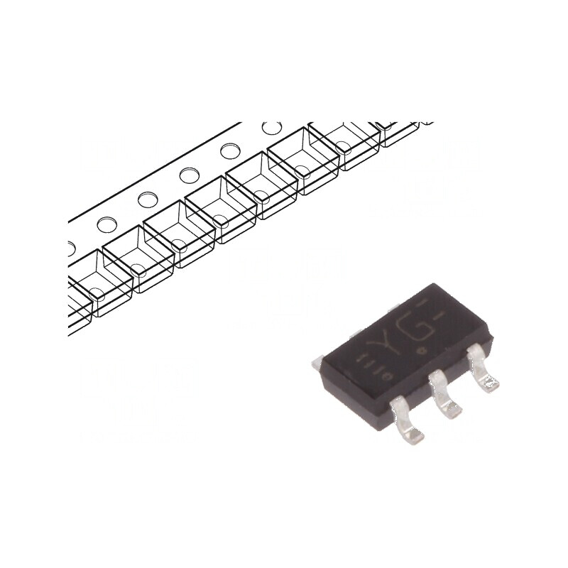 Mini Logic LVC IC Digital OR Ch 1 IN 3 CMOS TTL SMD SC74 | Electronic-mag.ro | Componente Electronice