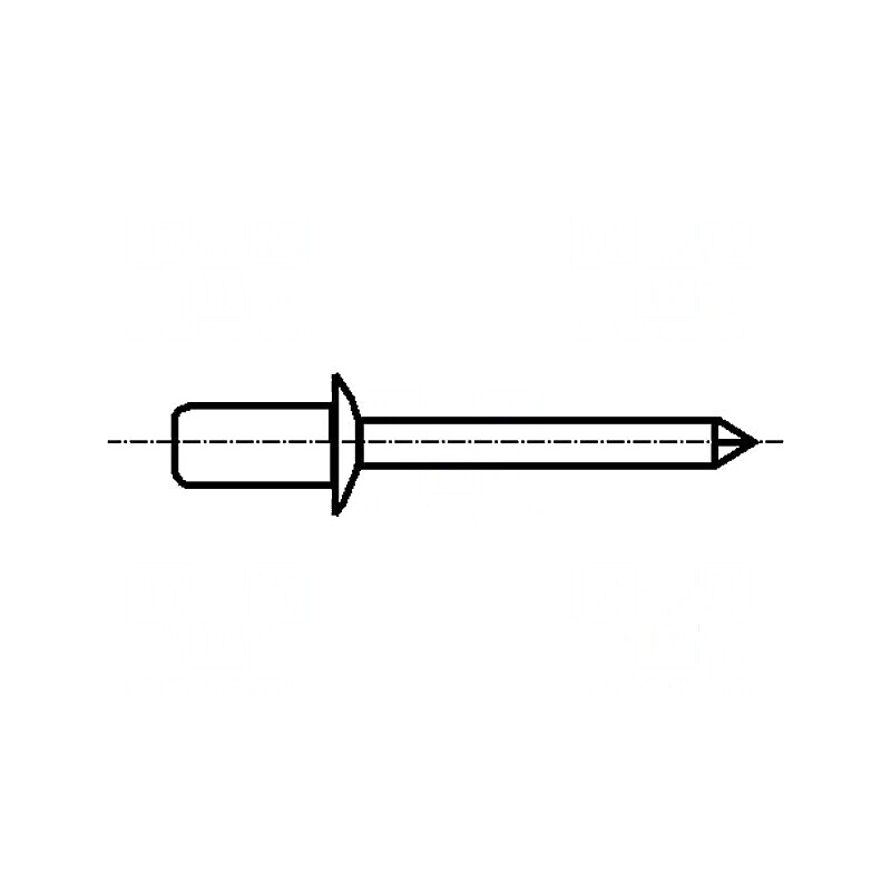 Diblu aluminiu 3,2mm x 6mm demontabil | Electronic-mag.ro | Componente Electronice