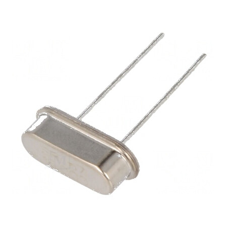 Rezonator cu cuarț 16MHz ±30ppm 20pF THT HC49-S | Electronic-mag.ro | Componente Electronice