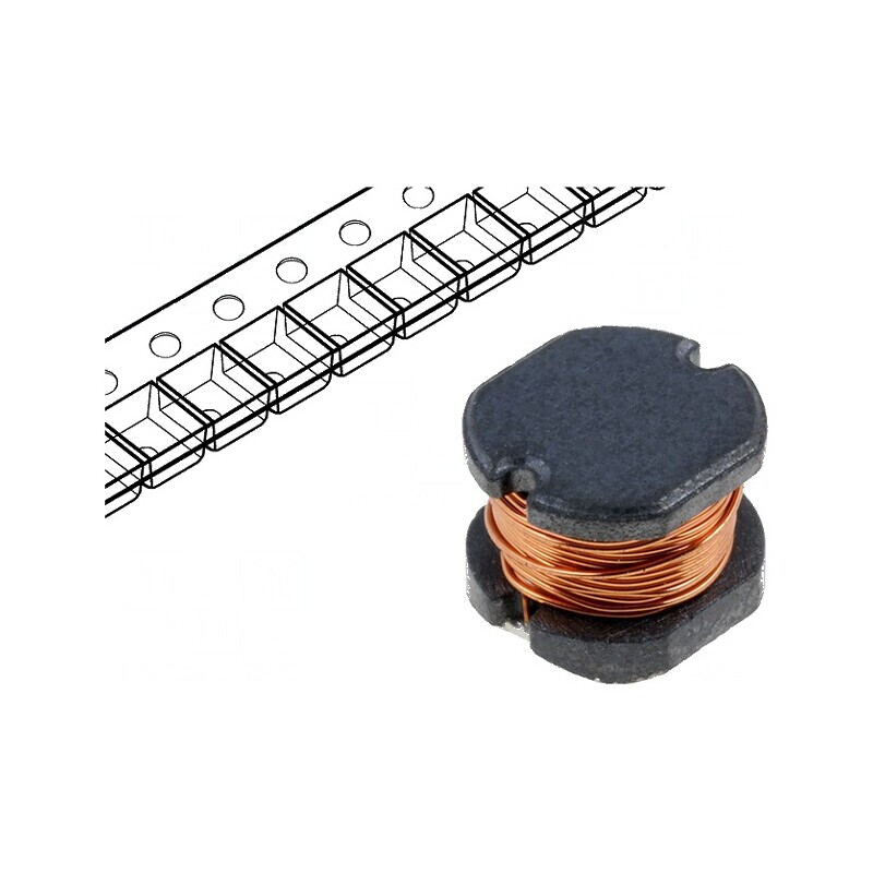 Inductor SMD 0504 100uH 0,52A 0,7Ω | Electronic-mag.ro | Componente Electronice