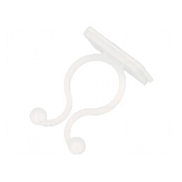 Clipsuri pentru cablu Ø13,8mm poliamidă naturală UL94V-2 | Electronic-mag.ro | Componente Electronice