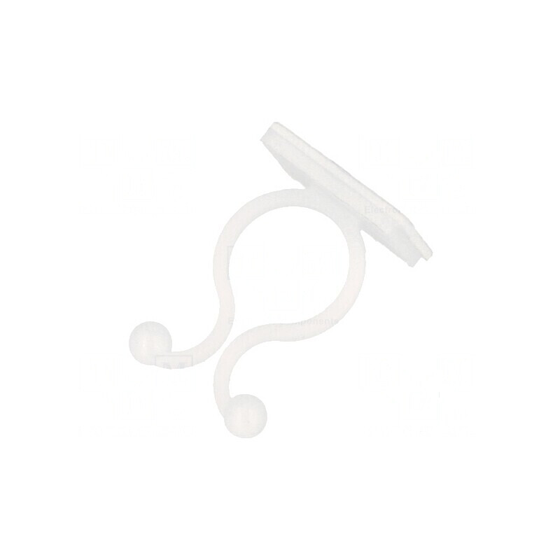 Clipsuri pentru cablu Ø13,8mm poliamidă naturală UL94V-2 | Electronic-mag.ro | Componente Electronice