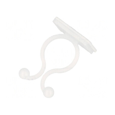 Clipsuri pentru cablu Ø13,8mm poliamidă naturală UL94V-2 | Electronic-mag.ro | Componente Electronice