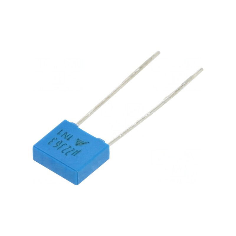 Condensator poliester 0,22uF 40VAC 63VDC 5mm ±5% THT | Electronic-mag.ro | Componente Electronice
