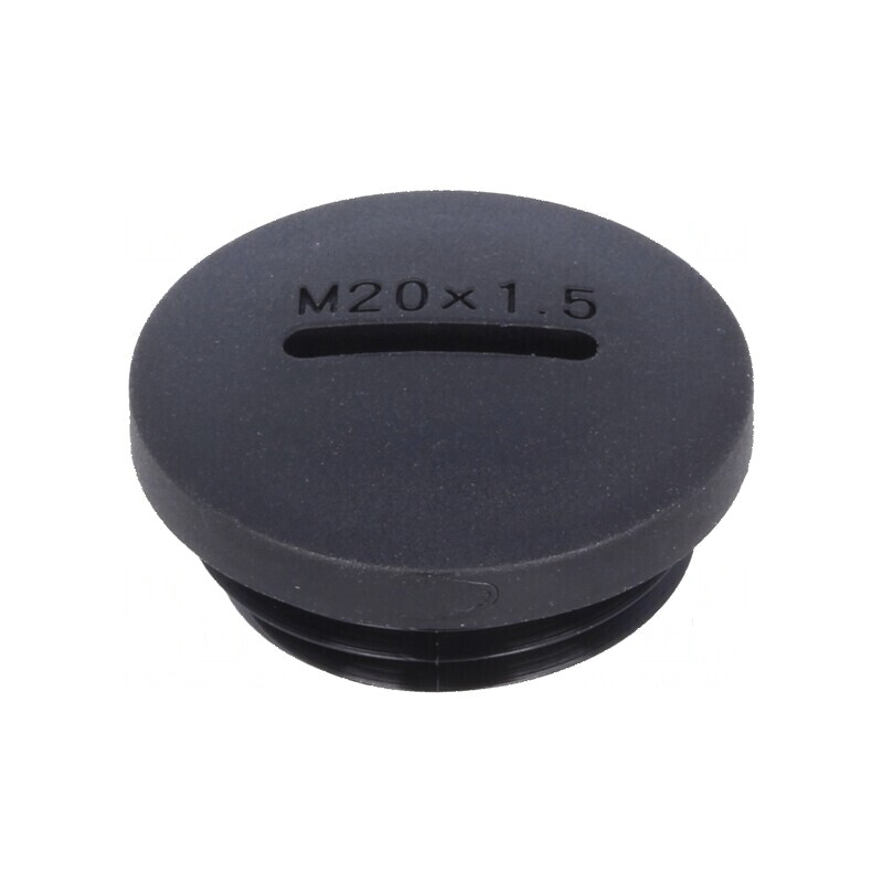 Capac de protecție M20 poliamidă neagră H: 10,5mm | Electronic-mag.ro | Componente Electronice Capac de protecție M20 poliamidă neagră H: 10,5mm | Electronic-mag.ro | Componente Electronice