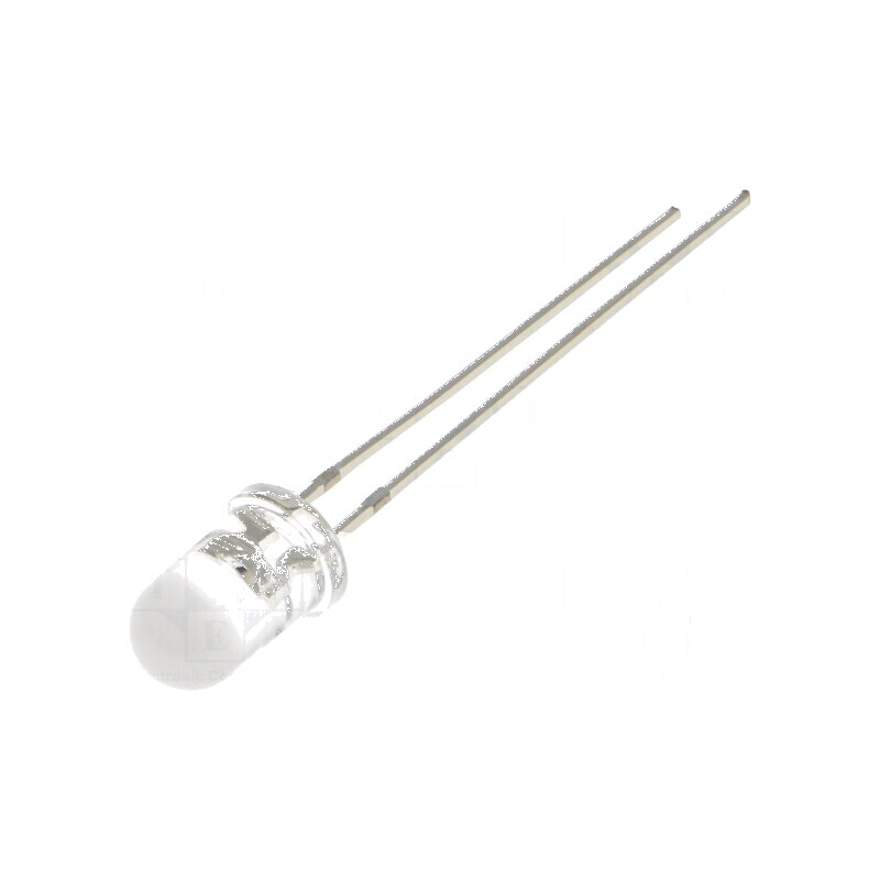 LED 5mm Albastru 1560-2180mcd 100° Convex | Electronic-mag.ro | Componente Electronice