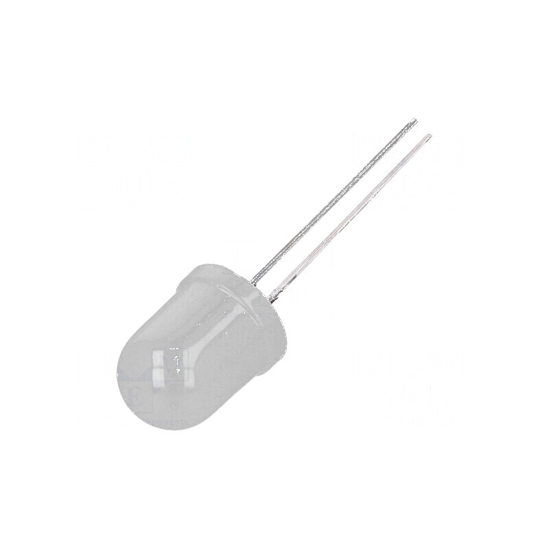 LED 10mm Albastru 750-1120mcd 60° Convex | Electronic-mag.ro | Componente Electronice