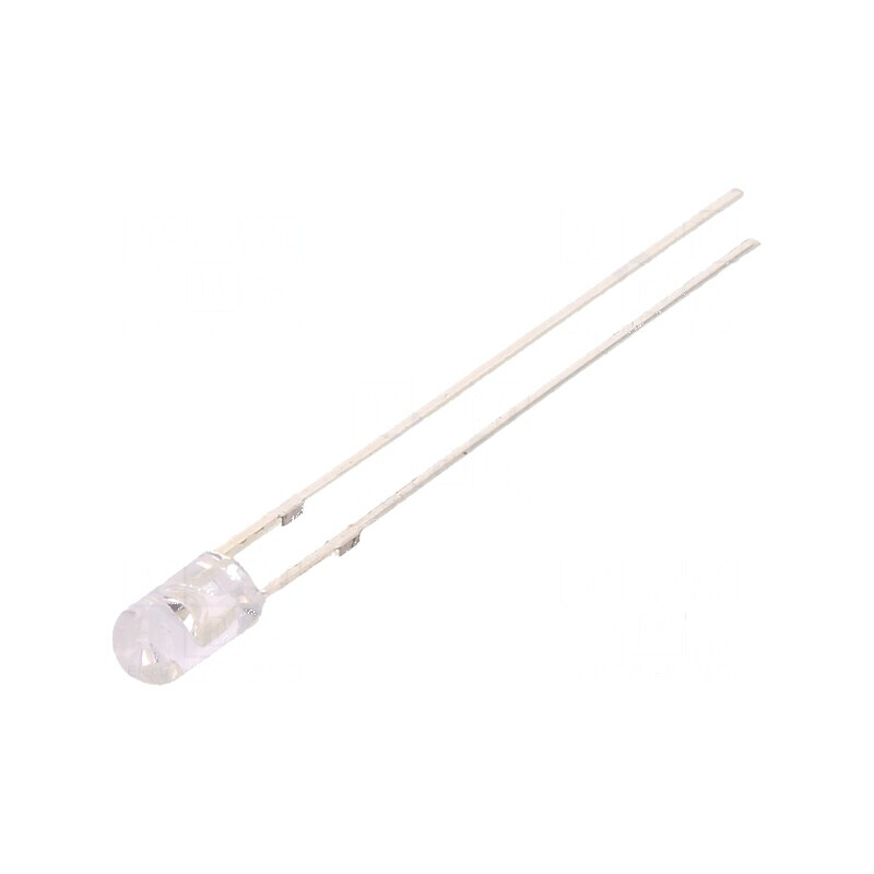 LED 3mm Verde 8400÷10000mcd 30° Convex | Electronic-mag.ro | Componente Electronice