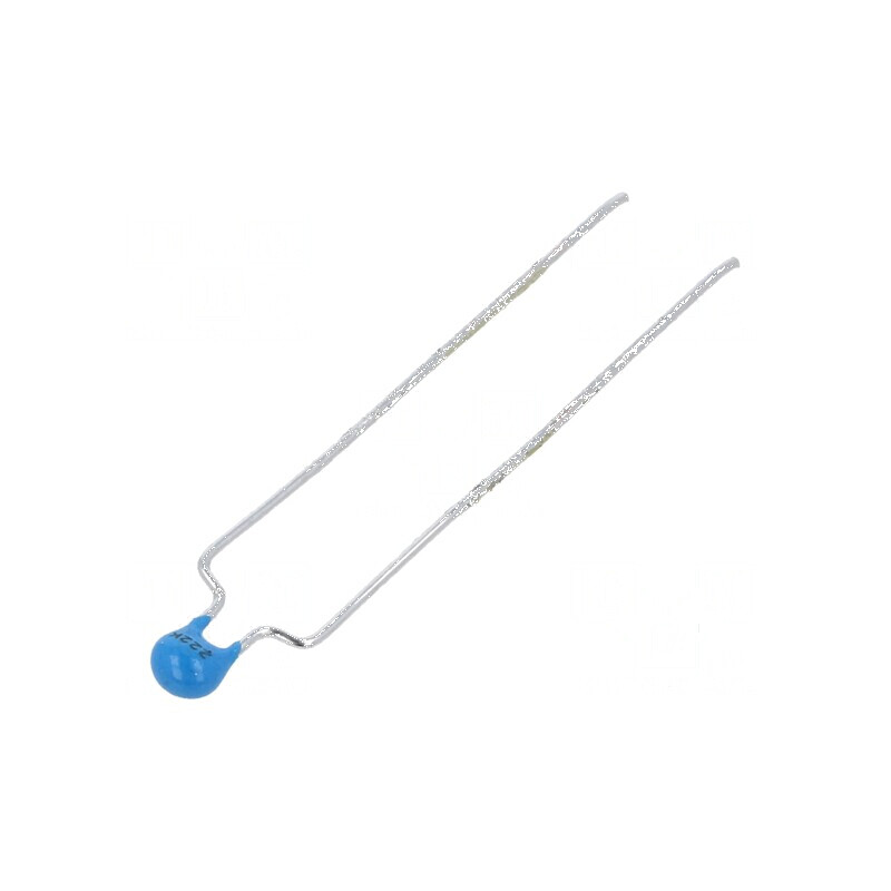 Condensator ceramic 2,2nF 100V X7R ±10% THT 5mm | Electronic-mag.ro | Componente Electronice