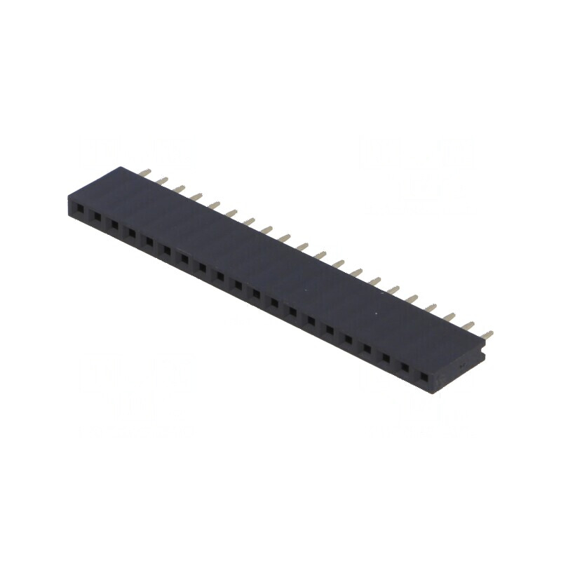 Conector şiruri pini soclu mamă 20 pini 2,54mm THT 1x20 | Electronic-mag.ro | Componente Electronice