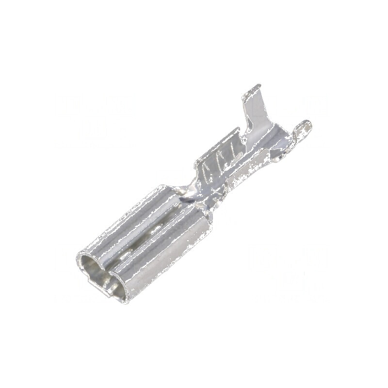 Terminal plat 2,8mm mamă 0,3-0,5mm² crimpat pe cablu | Electronic-mag.ro | Componente Electronice