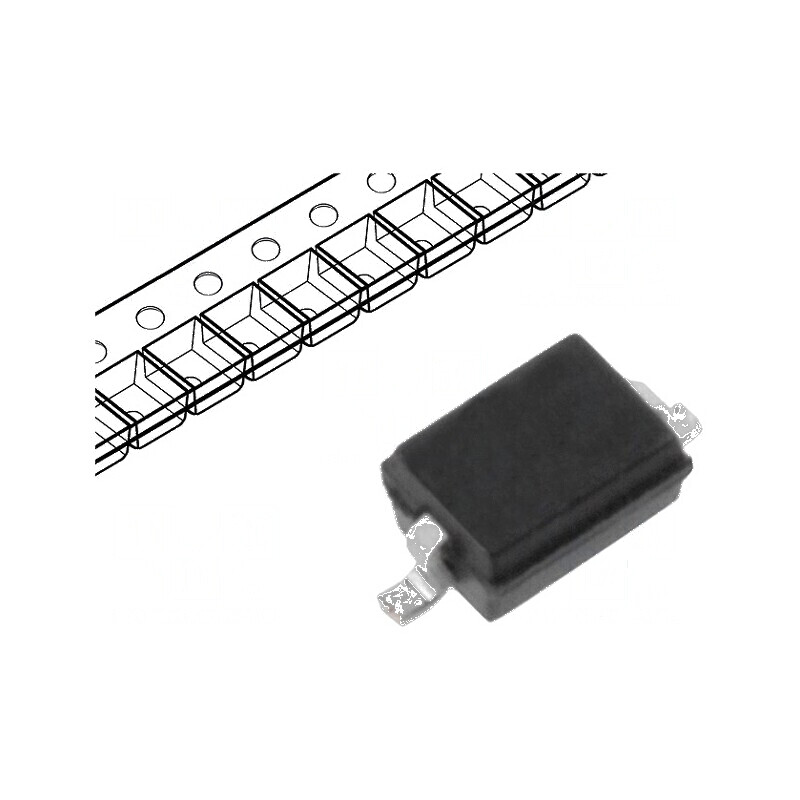 Diodă comutaţie 50V 100mA 250mW SOD323 - 1 bucată | Electronic-mag.ro | Componente Electronice