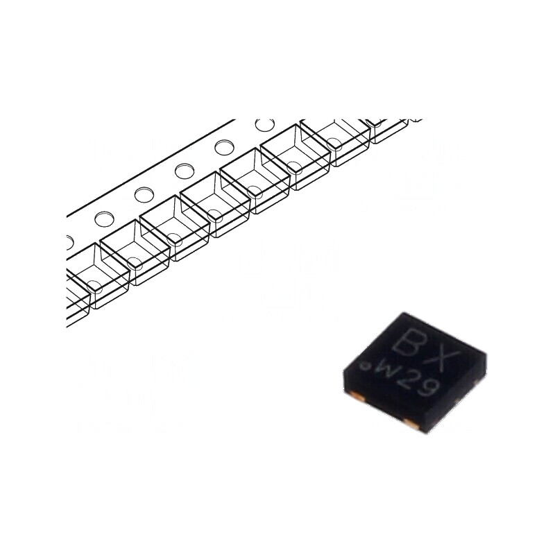 Tranzistor PNP bipolar 80V 1A DFN2020-3 SOT1061 | Electronic-mag.ro | Componente Electronice