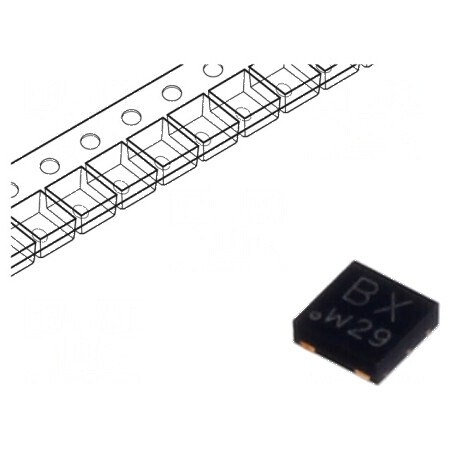 Tranzistor PNP bipolar 80V 1A DFN2020-3 SOT1061 | Electronic-mag.ro | Componente Electronice