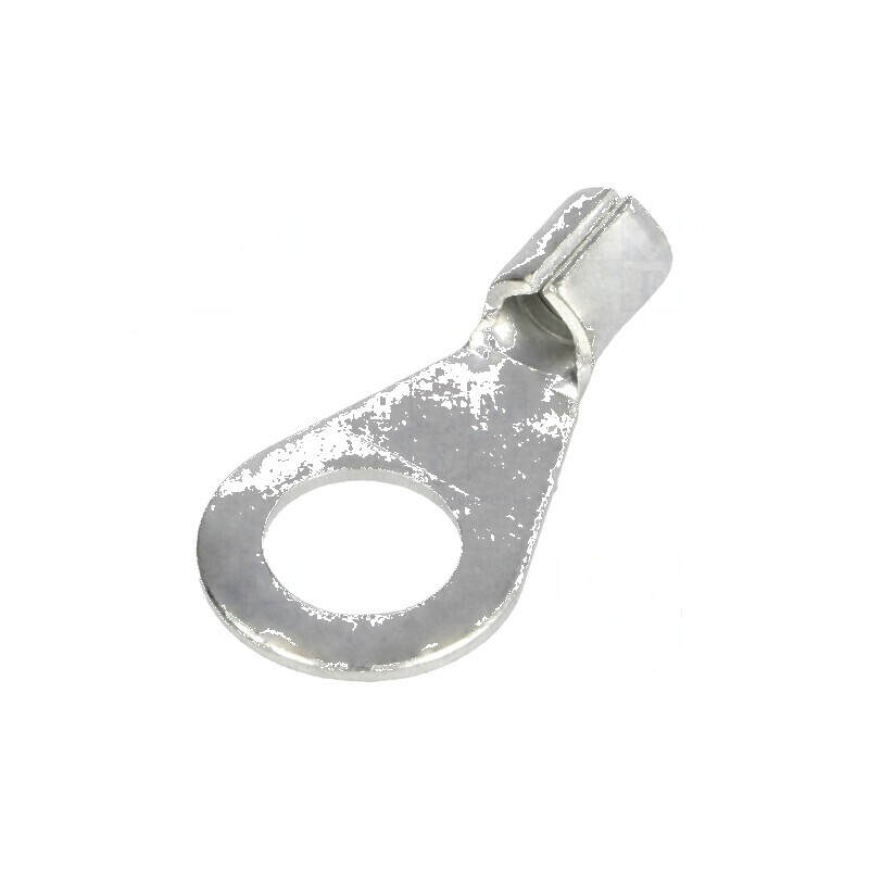 Vârf inelar M8 4-6mm² crimpat cablu neizolat cositorit | Electronic-mag.ro | Componente Electronice