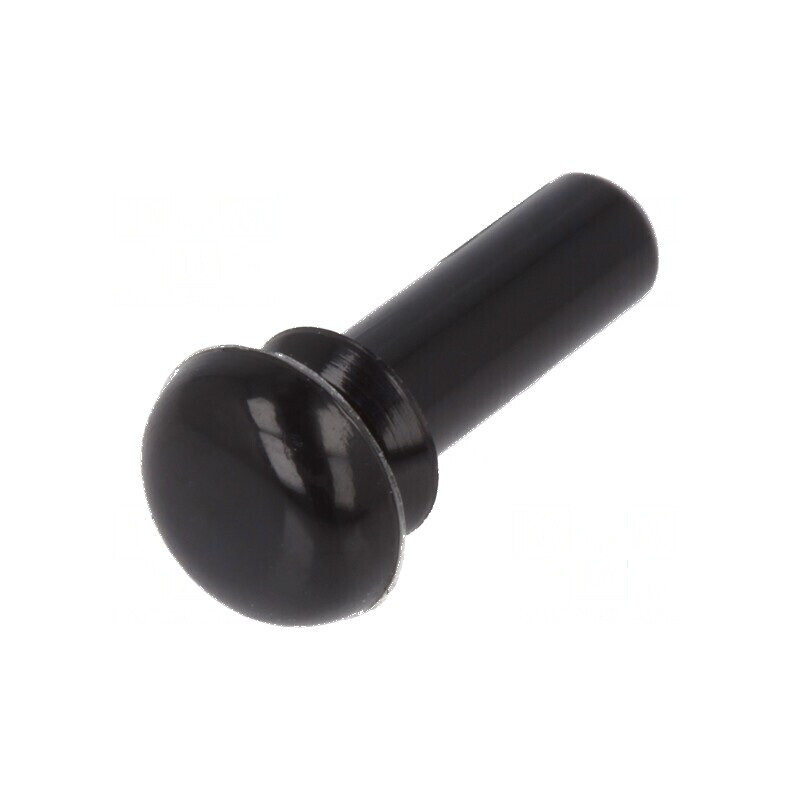 Diblu poliamidă 7,2mm negru pentru montaj | Electronic-mag.ro | Componente Electronice