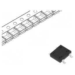Punte redresoare monofazată Urmax 1kV 1,5A 55A DBS | Electronic-mag.ro | Componente Electronice