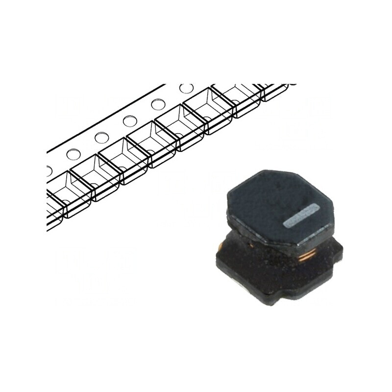 Inductor SMD 10uH 2,1A 56mΩ ±20% | Electronic-mag.ro | Componente Electronice Inductor SMD 10uH 2,1A 56mΩ ±20% | Electronic-mag.ro | Componente Electronice