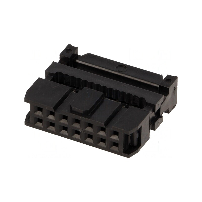 Conector IDC mufă mamă 14 pini cu presare cablu | Electronic-mag.ro | Componente Electronice