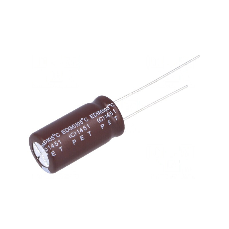 Condensator electrolitic low ESR 1500uF 10VDC THT Ø10x20mm | Electronic-mag.ro | Componente Electronice