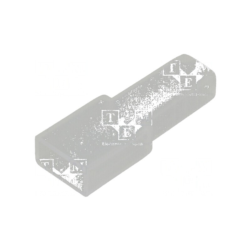 Carcase terminale mamă pentru conectori 6,3mm - 1 pistă | Electronic-mag.ro | Componente Electronice