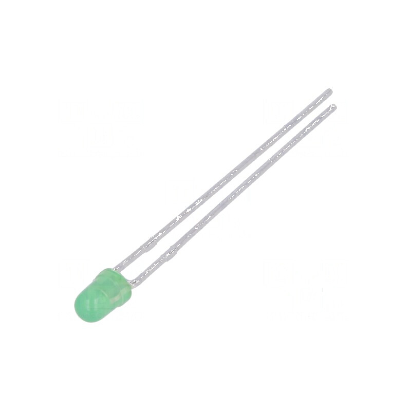 LED verde 2,9mm 80-250mcd 50° convex | Electronic-mag.ro | Componente Electronice