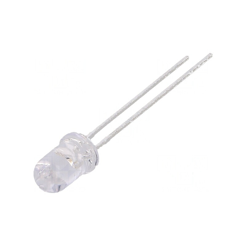 LED 5mm Albastru Convex 3800-5500mcd 15° | Electronic-mag.ro | Componente Electronice