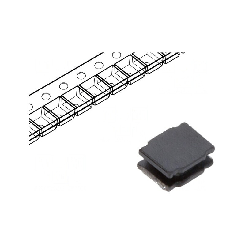 Inductor SMD 0806 10uH 225mA 1,56Ω 48MHz ±10% -40÷85°C | Electronic-mag.ro | Componente Electronice