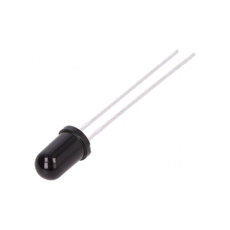 Fototranzistor 5mm 940nm 30V cu lentilă neagră | Electronic-mag.ro | Componente Electronice