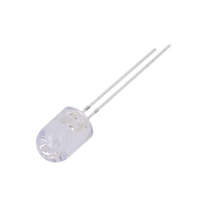 LED 8mm galben 8400÷10000mcd 30° convex | Electronic-mag.ro | Componente Electronice