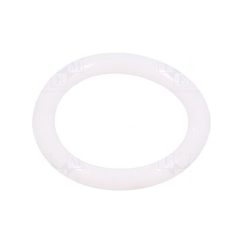Garnitură O-ring silicon 4mm 25mm albă -60÷160°C | Electronic-mag.ro | Componente Electronice